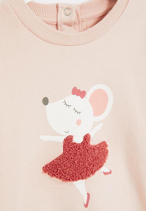 MANGO - Sweatshirt mires1 - pink