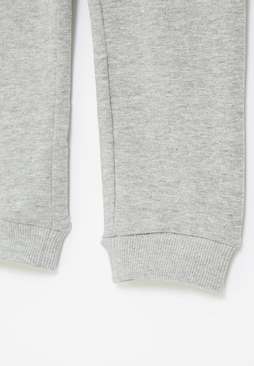 MANGO - Trousers barna - grey