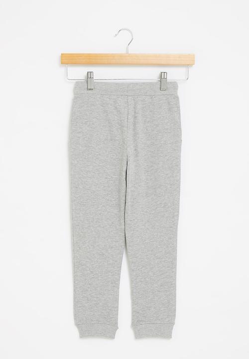 MANGO - Trousers barna - grey