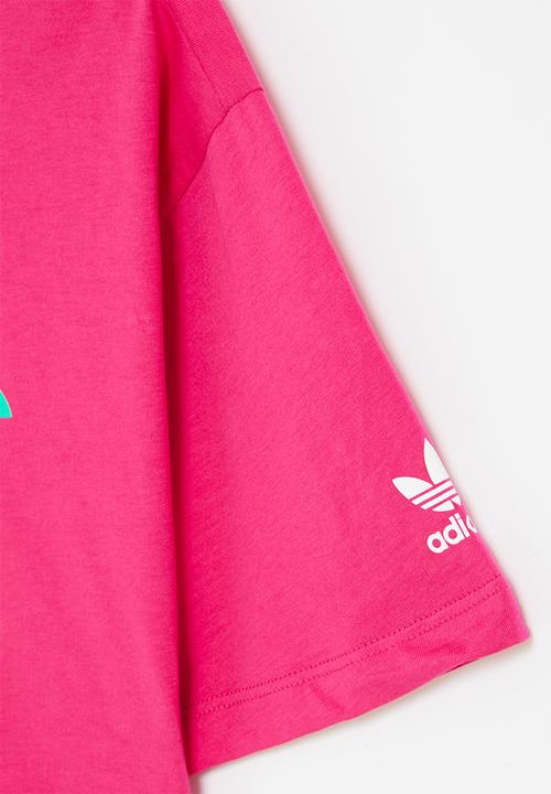 adidas Originals - Adicolor crop tee y - bold pink