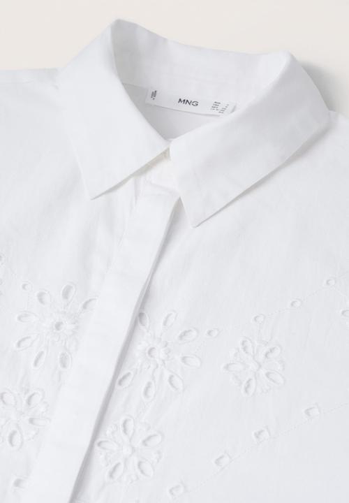 MANGO - Shirt cloud-h - white