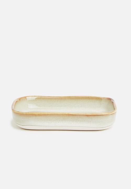 Excellent Houseware - Granite tapas dish set of 4 - multi