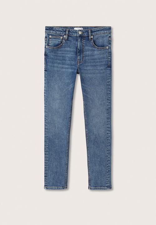 MANGO - Jeans slimtb - open blue