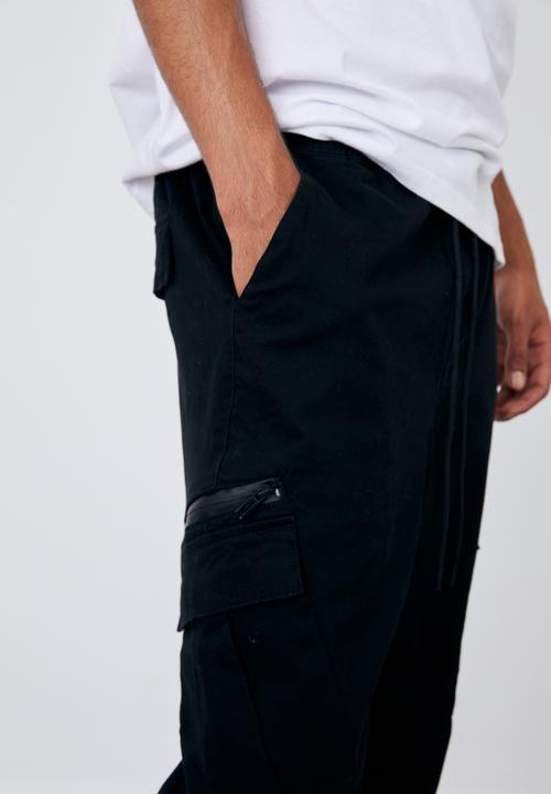 Factorie - Cargo pant - black