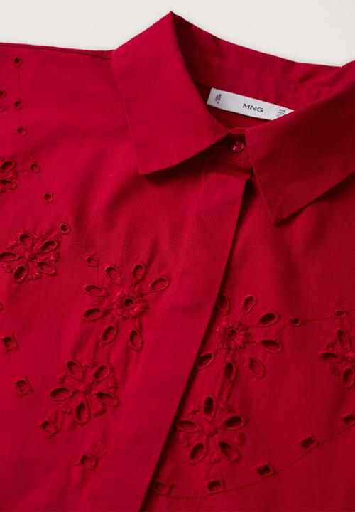 MANGO - Dress cloud-h - red