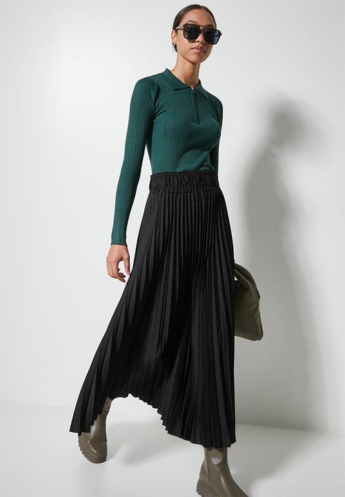 Superbalist - Maxi pleat - black