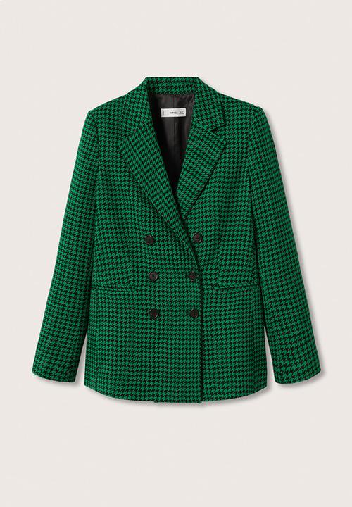 MANGO - Blazer regent - green