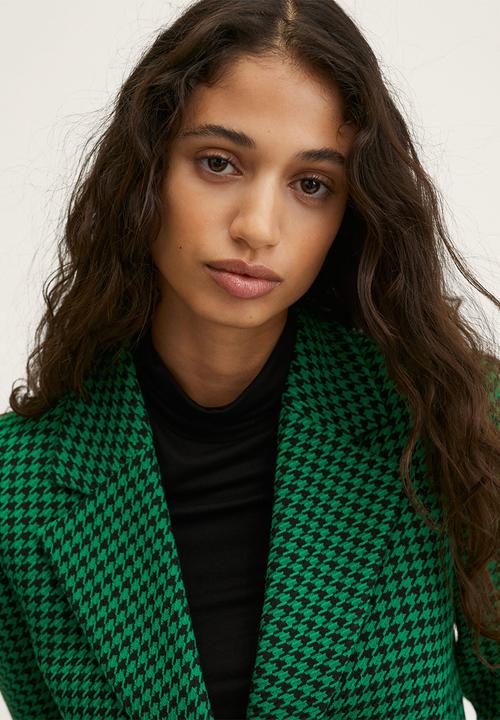 MANGO - Blazer regent - green