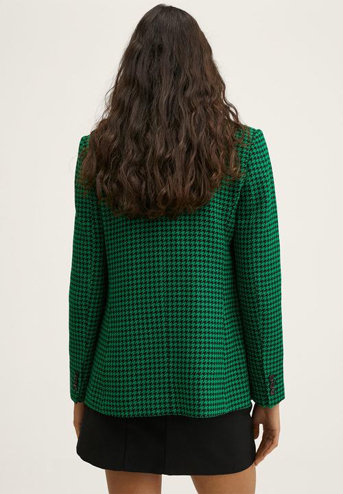 MANGO - Blazer regent - green