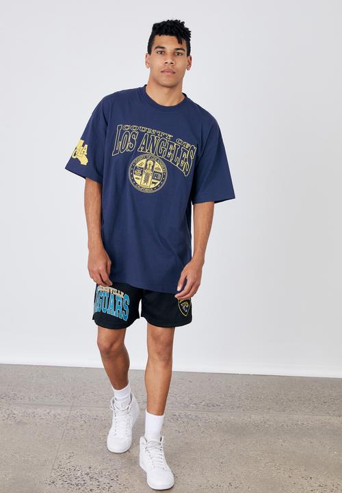Factorie - Oversized graphic T-shirt - navy