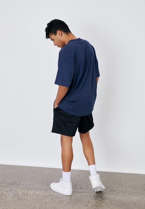 Factorie - Oversized graphic T-shirt - navy