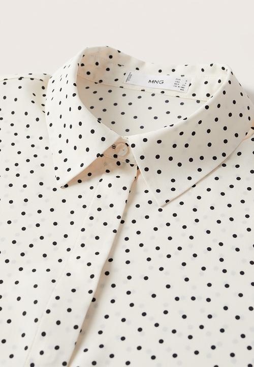 MANGO - Shirt basic - light pastel yellow