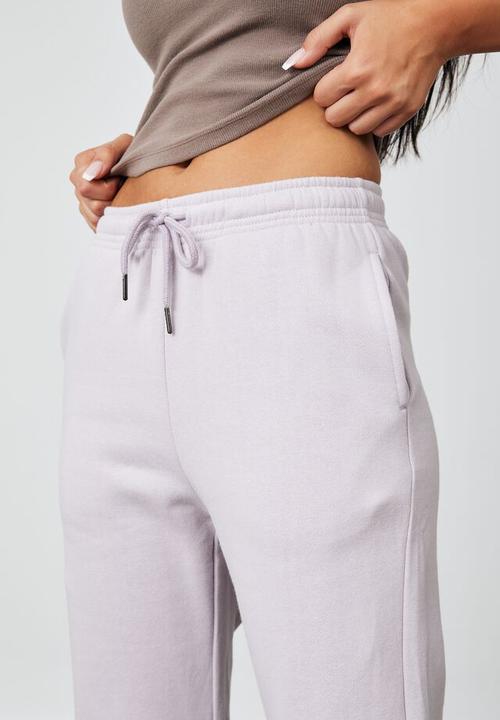 Factorie - Super high rise trackpant - stormy lavender