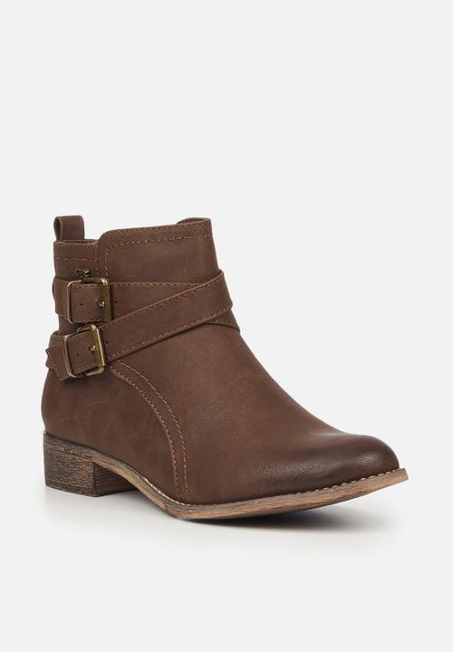 Miss Black - Abir3 ankle boot - chocolate