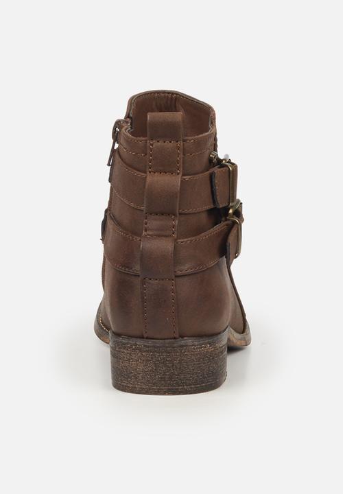 Miss Black - Abir3 ankle boot - chocolate