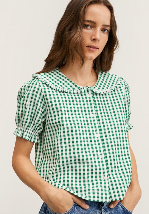 MANGO - Blouse gina-h - green