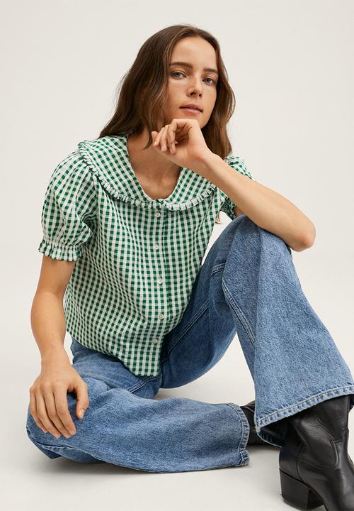 MANGO - Blouse gina-h - green