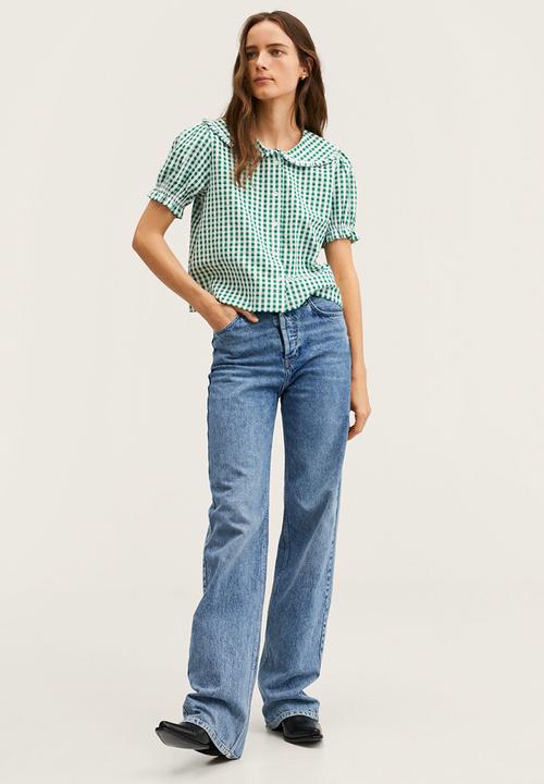 MANGO - Blouse gina-h - green