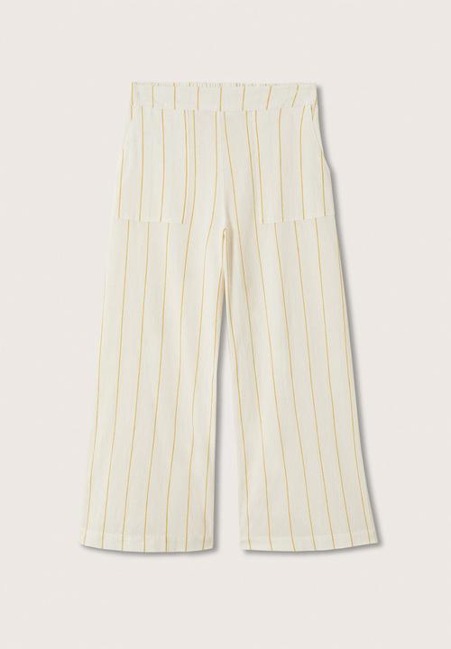 MANGO - Trousers capri-h - natural