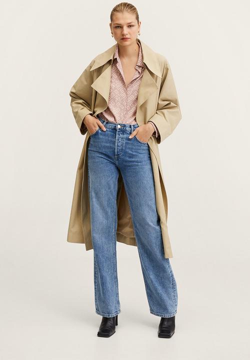 MANGO - Shirt basic - pink