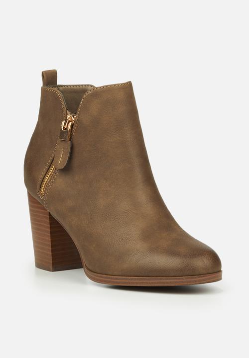 Miss Black - Ahlam1 ankle boot - brown