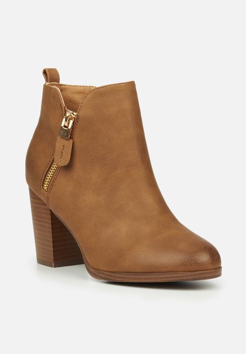 Miss Black - Ahlam1 ankle boot - tan