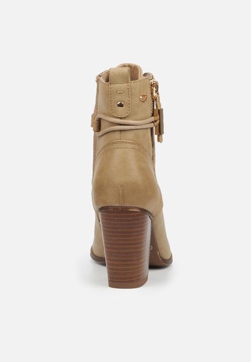 Miss Black - Ahlam2 lace-up ankle boot - neutral