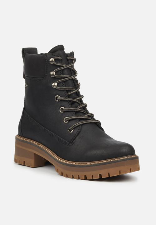 Miss Black - Fox1 lace-up ankle boot - black