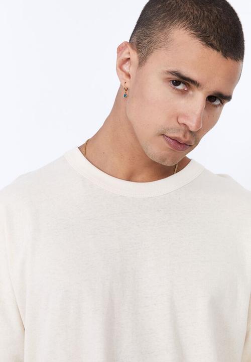 Factorie - Premium oversized T-shirt - cream