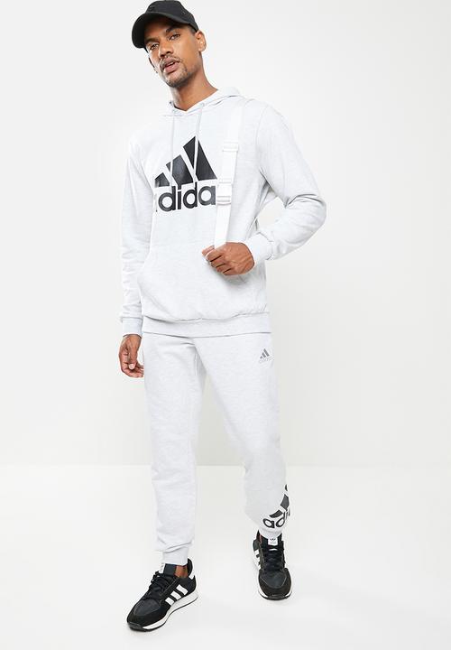 adidas Performance - Big Logo Pant - light grey heather