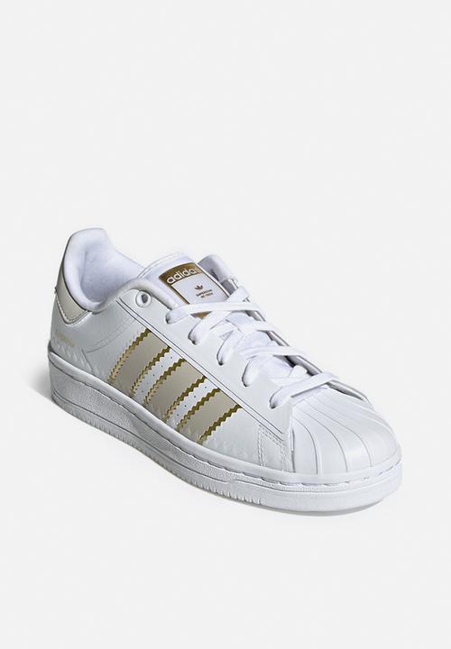 adidas Originals - Superstar ot - ftwr white/clear brown/gold met.