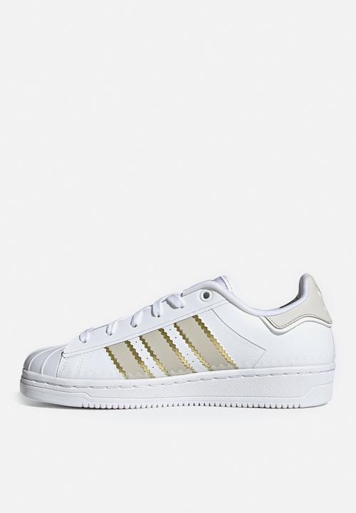 adidas Originals - Superstar ot - ftwr white/clear brown/gold met.