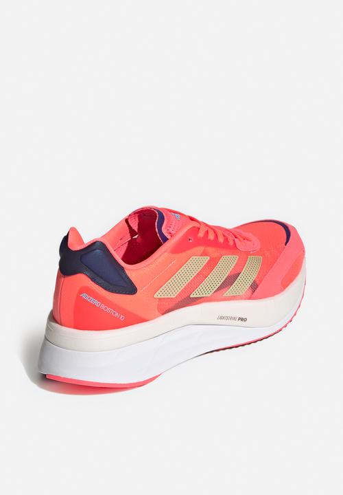 adidas Performance - Adizero boston 10 w - turbo/sandy beige met/legacy indigo