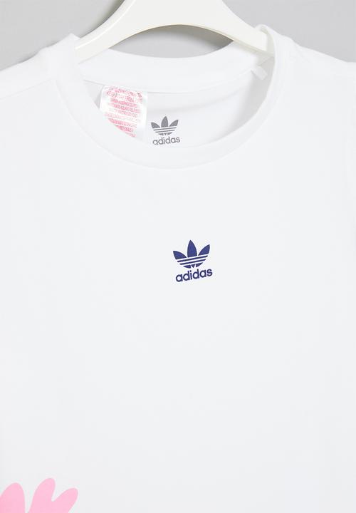 adidas Originals - Tee dress - white