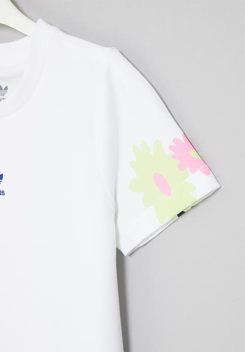adidas Originals - Tee dress - white
