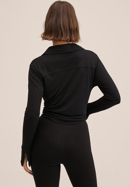 MANGO - Shirt celina - black