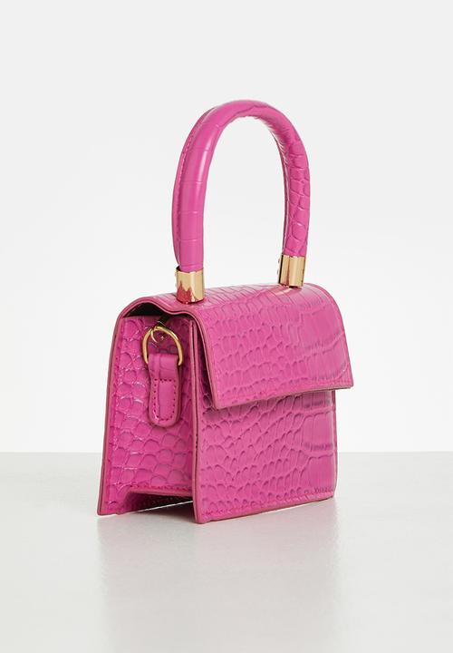 Superbalist - Micro mini crossbody bag - pink 