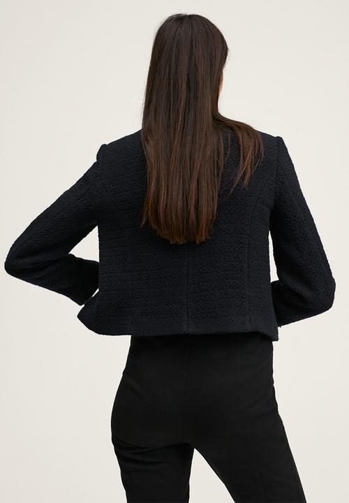 MANGO - Jacket wintour - black