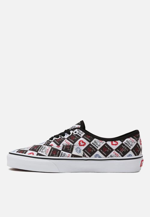 Vans - Ua authentic - (love letters) black/true white
