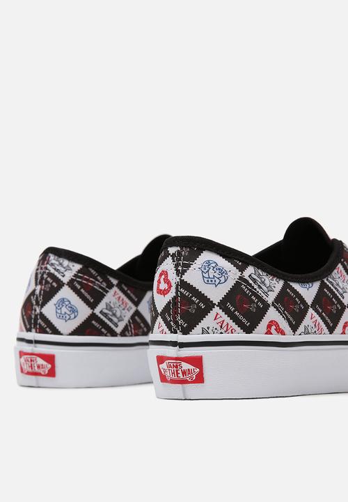 Vans - Ua authentic - (love letters) black/true white