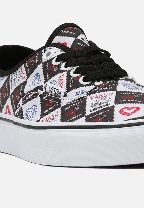 Vans - Ua authentic - (love letters) black/true white