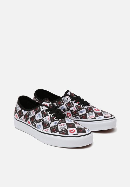 Vans - Ua authentic - (love letters) black/true white