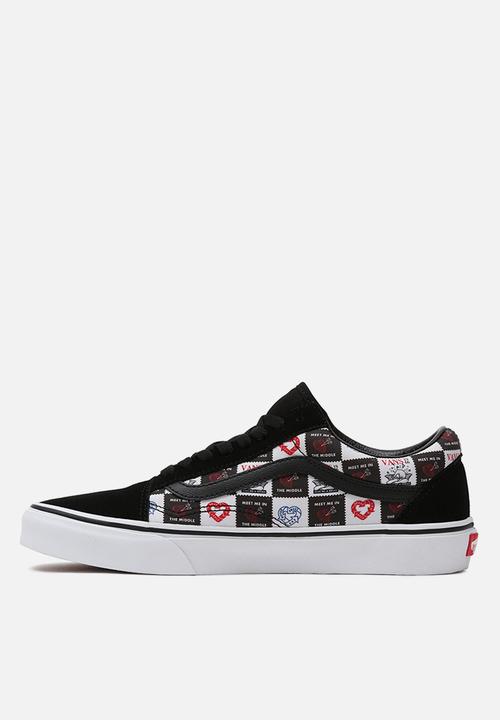 Vans - Ua old skool - (love letters) black/true white