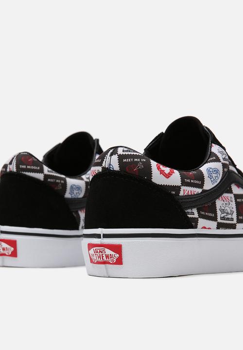 Vans - Ua old skool - (love letters) black/true white