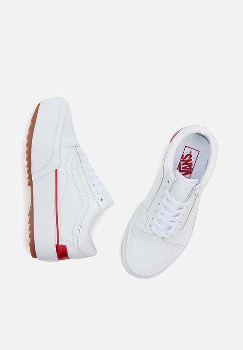 Vans - Ua old skool stacked - (waffle lovers) white/true white