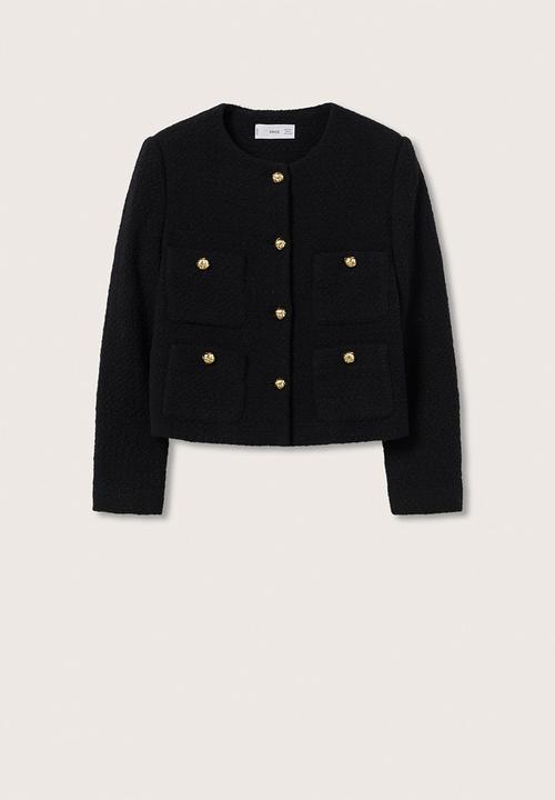 MANGO - Plus jacket wintour - black