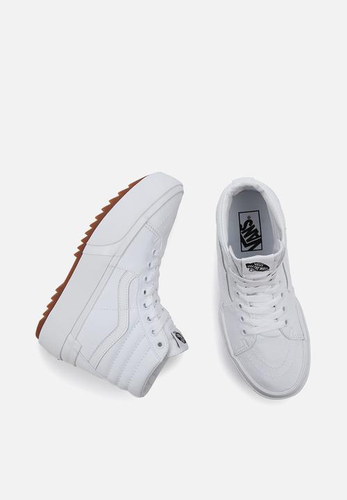 Vans - Ua sk8-hi stacked - (canvas) true white