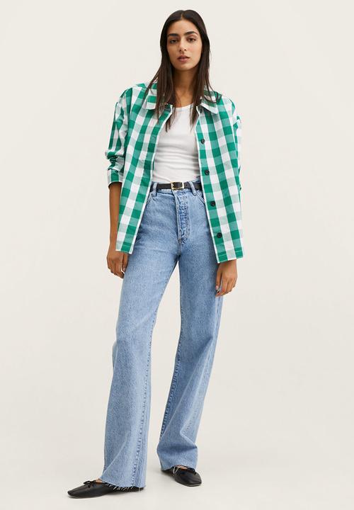 MANGO - Jacket fish-h - green