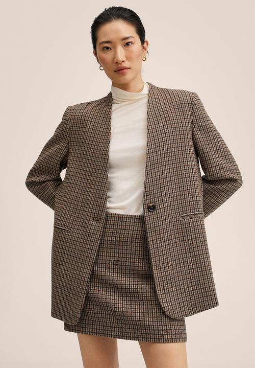 MANGO - Blazer harry - brown