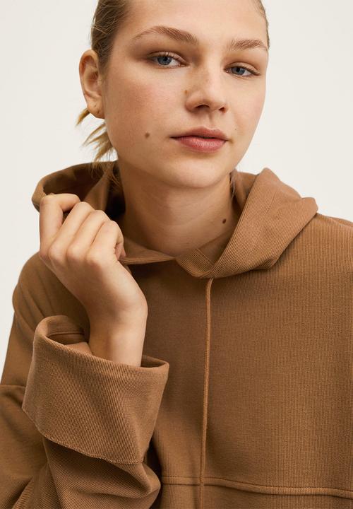 MANGO - Sweatshirt andrea - medium brown